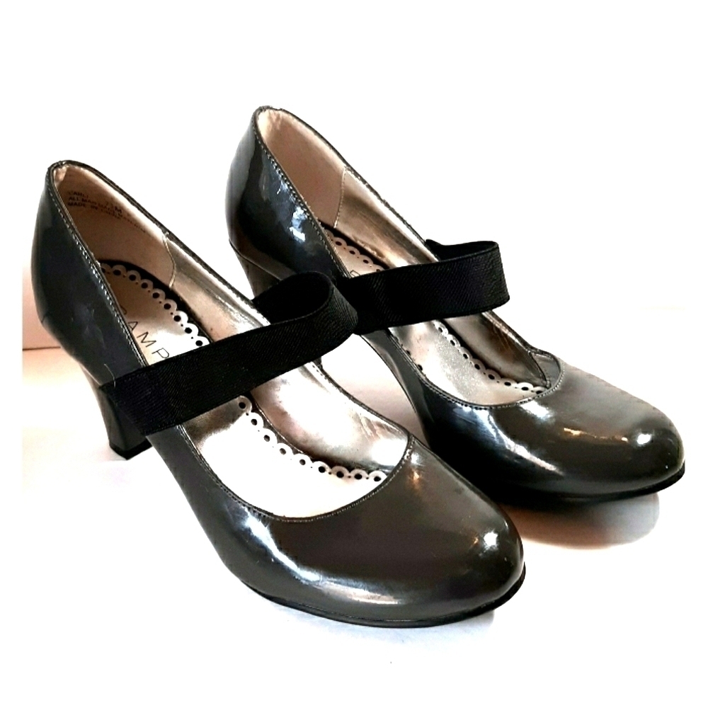 Rampage gray heels 7.5 Dark Academia